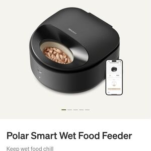 PETLIBRO Polar Smart Wet Food Feeder - Black